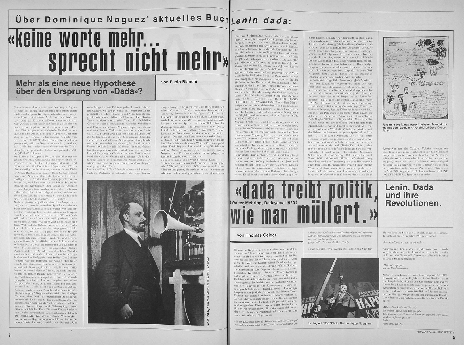 Gestaltung und Redaktion der FabrikZeitung, der Programmzeitung aus der Roten Fabrik Zürich, 1989 — 1992, zusammen mit Joe Zimmermann, Ilia Vasella und Marcel Zwingli