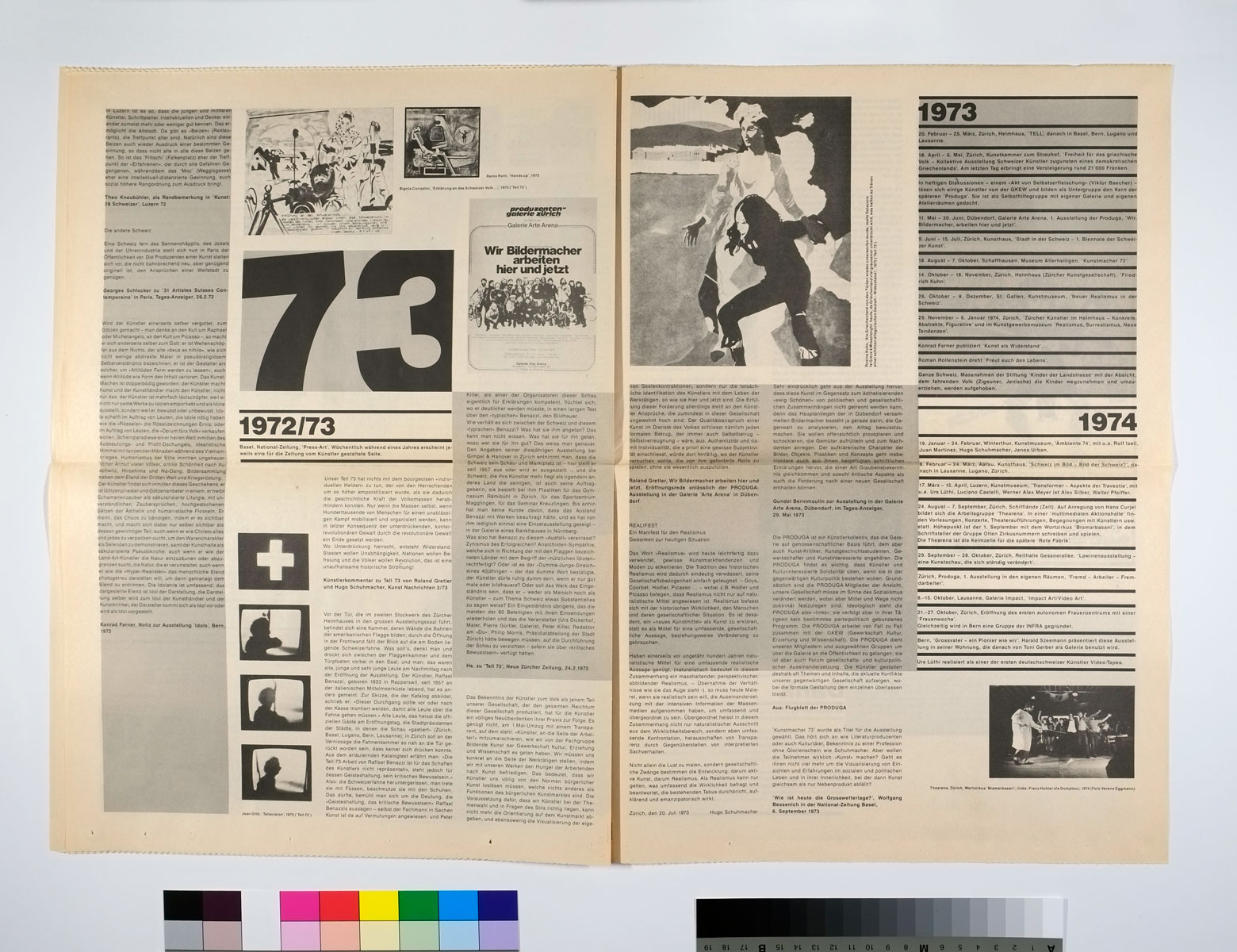 Ausstellungspublikation für 