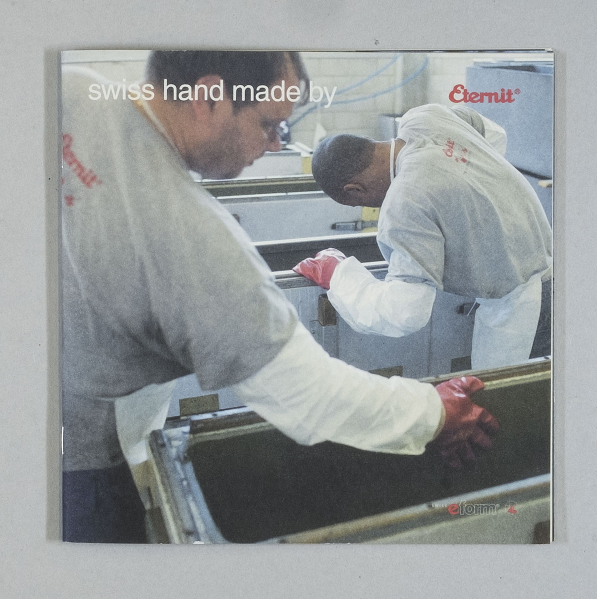 Publikation für ein Studentenprojekt der Ecal Lausanne mit Eternit, 2007