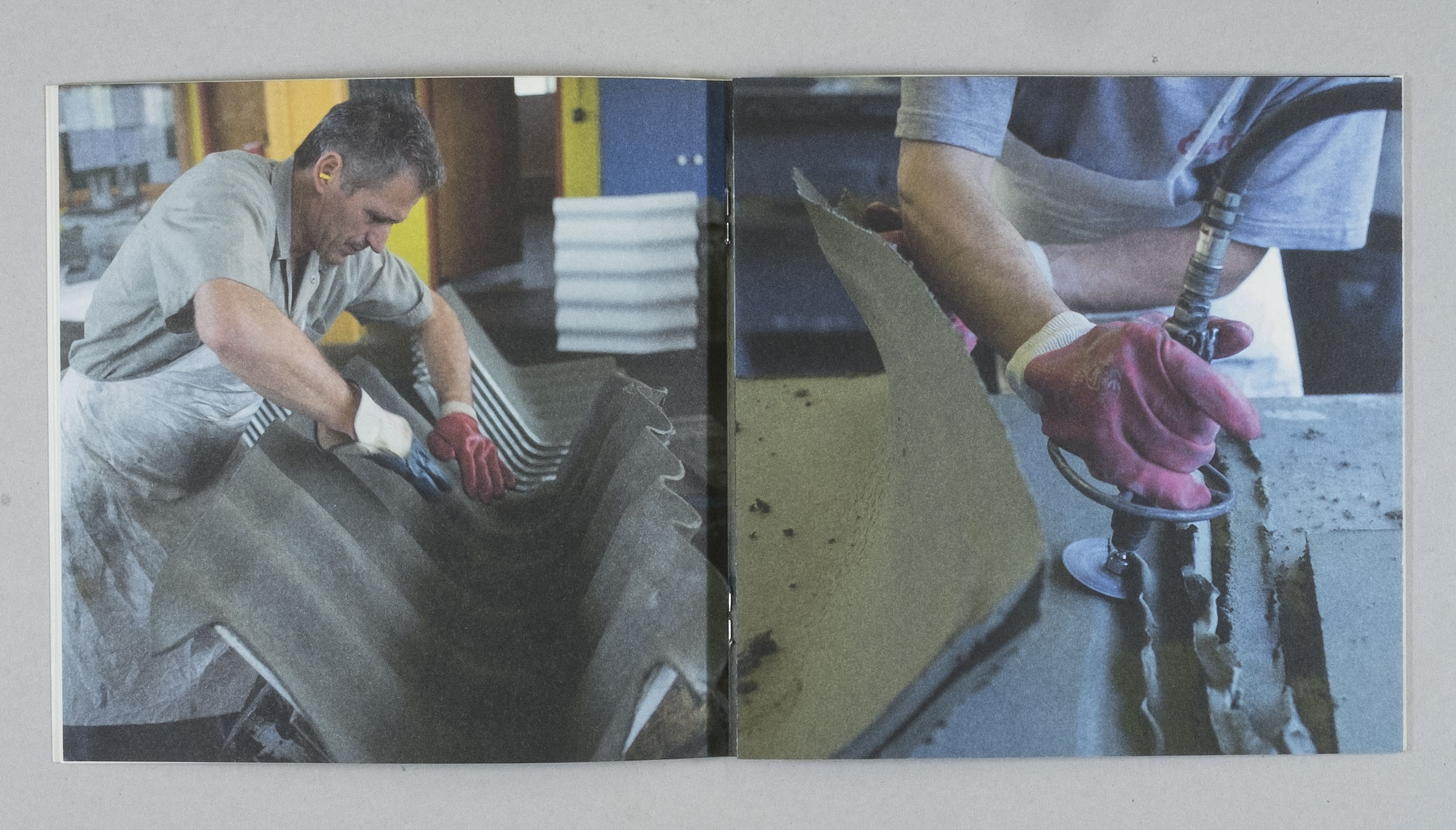 Publikation für ein Studentenprojekt der Ecal Lausanne mit Eternit, 2007